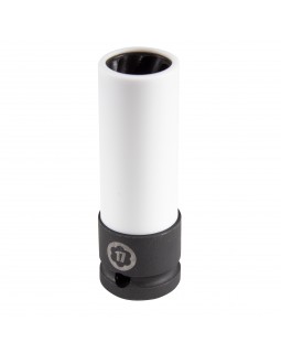 Головка для поврежденного крепежа глубокая 1/2", 17 мм, тонкостенная, пластиковая защита AFFIX -foto2