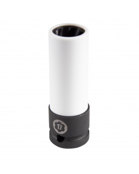 Головка для поврежденного крепежа глубокая 1/2&quot;, 17 мм, тонкостенная, пластиковая защита AFFIX -foto2