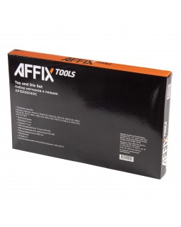 Набор метчиков и плашек SK-5 M3-M12, кейс, 40 предметов AFFIX AF35100140C-foto3