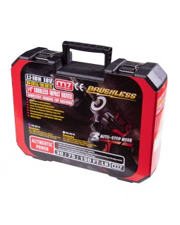 Аккумуляторный шуруповерт 18 В, 4 предмета, кейс MIGHTY SEVEN DS-201A-foto9