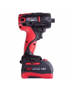 Аккумуляторный шуруповерт 18 В, 4 предмета, кейс MIGHTY SEVEN DS-201A-foto2