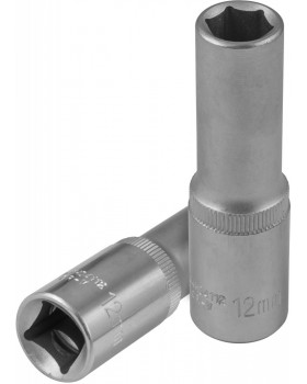 Головка торцевая глубокая 1/2"DR, 12 мм