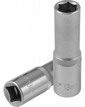 Головка торцевая глубокая 1/2"DR, 13 мм