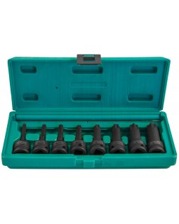 Набор ударных головок Torx 1/2DR", Т30 - T80, 78 мм, 8 предметов-foto2