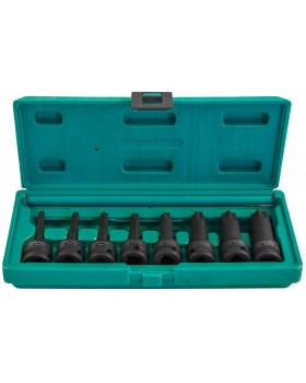 Набор ударных головок Torx 1/2DR", Т30 - T80, 78 мм, 8 предметов-foto2