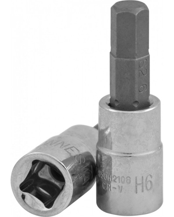 Торцевая головка 1/2"DR с шестигранной вставкой Hex 14 мм, L-55 мм