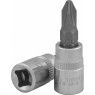 Торцевая головка 1/4"DR с вставкой РН 0