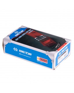 Набор метчиков и сверл HSS-G М3-М12, 28 предметов KING TONY 11328SQ-foto3