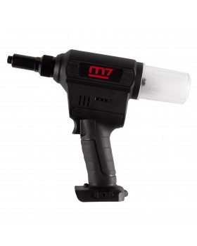 Заклепочник аккумуляторный 2,4-6,4 мм, 18 В, без аккумулятора и ЗУ MIGHTY SEVEN DR-102-foto6