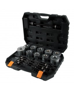 Набор оправок для монтажа и демонтажа сайлентблоков, 34-80 мм, кейс, 27 предметов AFFIX AF11020027C-foto3