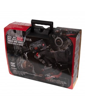 Гайковерт аккумуляторный ударный 1/2", 800 Нм, 18 В, укороченный, 4 предмета, кейс MIGHTY SEVEN-foto12