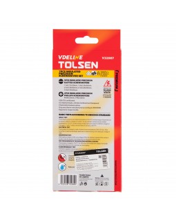 Набор отверток диэлектрических, прецизионных, 7 предметов TOLSEN TTV32007-foto2