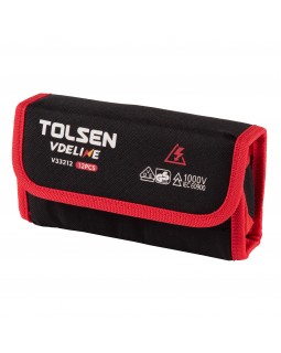 Набор отвертка со сменными вставками диэлектрическими, 12 предметов TOLSEN TTV33212-foto4