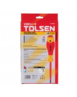 Набор отверток диэлектрических, 6 предметов TOLSEN TTV33506-foto3