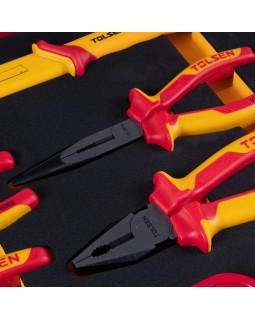 Набор инструментов диэлектрических, универсальный, 15 предметов TOLSEN TTV82115-foto2