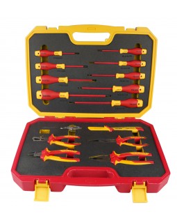 Набор инструментов диэлектрических, универсальный, 15 предметов TOLSEN TTV82115-foto5