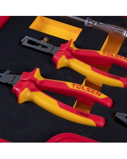 Набор инструментов диэлектрических, универсальный, 15 предметов TOLSEN TTV82115-foto6