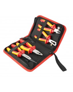 Набор пассатижей и бокорезов диэлектрических, 4 предмета, в футляре на молнии TOLSEN TTV83204-foto5