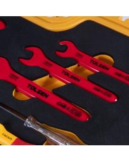Набор инструментов диэлектрических, универсальный, 18 предметов TOLSEN TTV83718-foto3