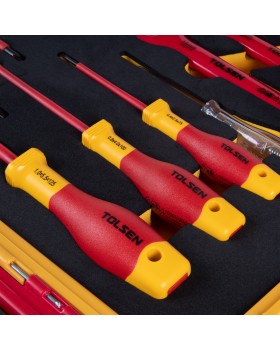 Набор инструментов диэлектрических, универсальный, 18 предметов TOLSEN TTV83718-foto4