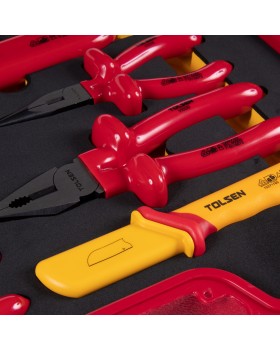 Набор инструментов диэлектрических, универсальный, 18 предметов TOLSEN TTV83718-foto8