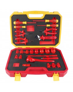 Набор инструментов диэлектрических, универсальный, 25 предметов TOLSEN TTV83825-foto3