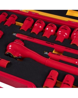 Набор инструментов диэлектрических, универсальный, 25 предметов TOLSEN TTV83825-foto5