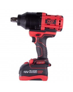 Гайковерт аккумуляторный ударный 3/4", 1627 Нм, 18 В, 4 предмета, кейс MIGHTY SEVEN DW-601A-foto3