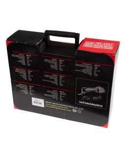 Реноватор аккумуляторный многофункциональный 18 В, кейс MIGHTY SEVEN DOM-101A-foto3