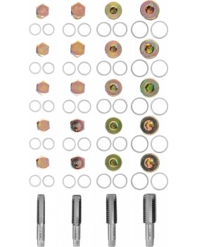 ODPRK1320 Набор для восстановления резьбы маслосливных отверстий, М13-М20, 64 предмета-foto4