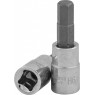 Торцевая головка 1/2"DR с шестигранной вставкой Hex 6 мм, L-55 мм