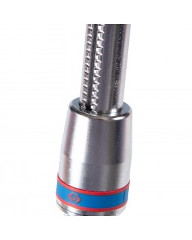 Трещотка 1/2", 550 мм, 90 зубцов, флажковая, фиксатор, телескопическая KING TONY 4773-22GS-foto2