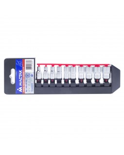 Набор торцевых головок 1/4&quot;, 4-13 мм, 10 предметов МАСТАК 000-2010H-foto2