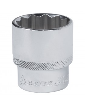 Головка торцевая стандартная двенадцатигранная 1/2&quot;, 30 мм МАСТАК 000-42030