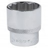 Головка торцевая стандартная двенадцатигранная 1/2&quot;, 30 мм МАСТАК 000-42030