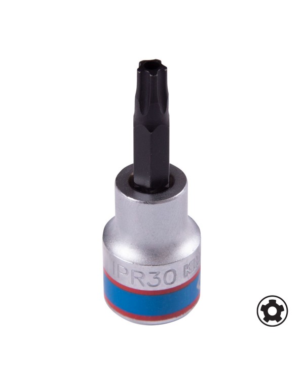 Насадка (бита) торцевая 3/8&quot;, Torx plus, IPR30, L = 50 мм KING TONY 302D30