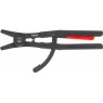 P9916D Щипцы изогнутые для стопорных колец удлиненные с ПВХ рукоятками, разжим, 310 мм, 85-165 мм