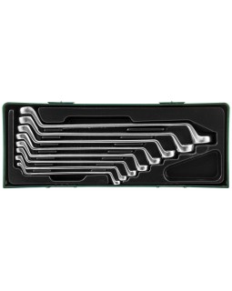 Набор ключей накидных 75-гр., 6-22 мм, 8 предметов (ложемент)