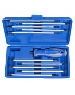 Набор отвертка со сменными вставками (битами), 11 предметов KING TONY 32518MR-foto2