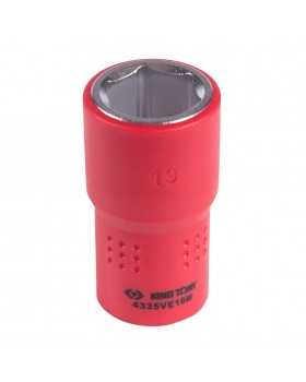 Головка торцевая диэлектрическая шестигранная 1/2&quot;, 19 мм KING TONY 4335VE19M