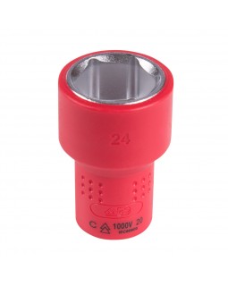 Головка торцевая диэлектрическая шестигранная 1/2&quot;, 24 мм KING TONY 4335VE24M-foto2