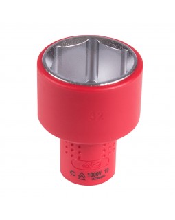 Головка торцевая диэлектрическая шестигранная 1/2", 32 мм KING TONY 4335VE32M-foto2