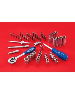 Набор инструментов универсальный, 57 предметов МАСТАК 01-057C-foto3