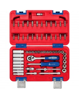 Набор инструментов универсальный, 57 предметов МАСТАК 01-057C-foto4