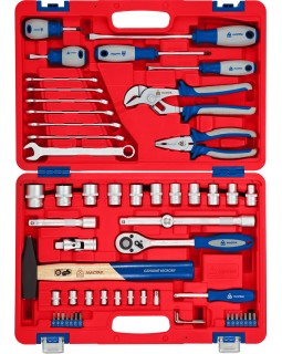 Набор инструментов универсальный, 58 предметов МАСТАК 01-058C-foto4