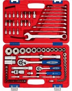 Набор инструментов универсальный, 82 предмета МАСТАК 01-082C-foto2