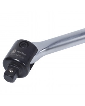 Вороток стальной 1/2&quot;, 600 мм, с шарниром МАСТАК 011-40600-foto4