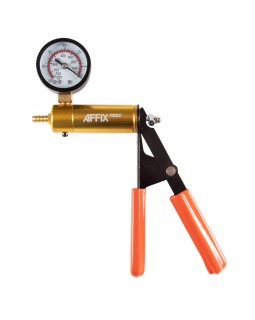 Вакуумметр, от -1 до 0 бар, комплект адаптеров, кейс, 15 предметов AFFIX AF12030015C-foto5