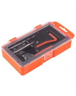 Набор для восстановления резьбы М6х1,0, 25 предметов, кейс AFFIX AF35206100C-foto2