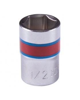 Головка торцевая стандартная шестигранная 3/8&quot;, 1/2&quot;, дюймовая KING TONY 333516S